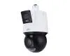 Dual-lens 4MP+4MP PTZ 25x LightHunter AI PoE+