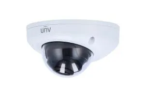 Mini dome 8MP LightHunter IR 30m PoE IK10
