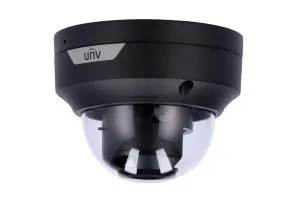Dome IP 4MP varifocale motorizzato IR 40m IK10 nero