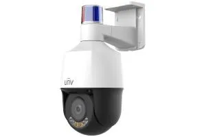 Mini PTZ 5 MP 5x zoom deterrenza attiva IR 50 m PoE+