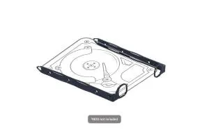 Adattatore per HDD 3.5" in plastica per NVR